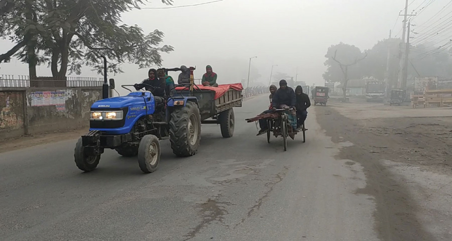পঞ্চগড়ে মাঝারি শৈত্যপ্রবাহ, তাপমাত্রা ৭.৭ ডিগ্রি