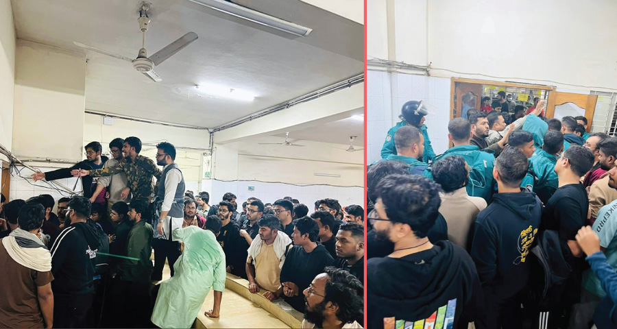 ওসমানী হাসপাতালে চিকিৎসায় অবহেলার অভিযোগে হামলা, ইন্টার্নদের কর্মবিরতি