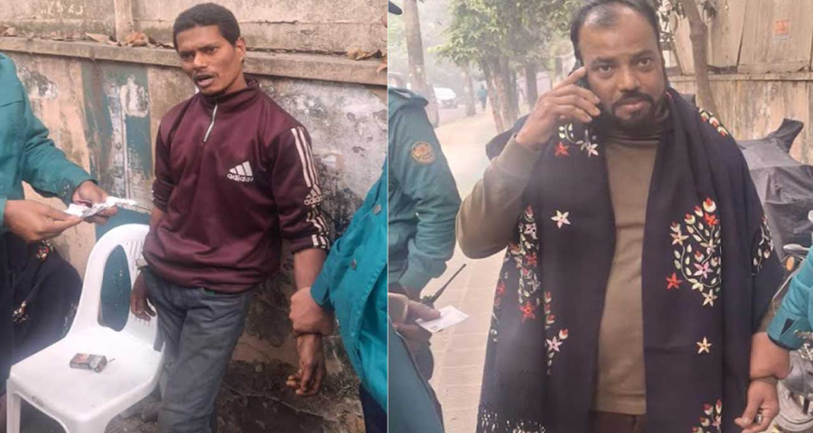 তারেক রহমানের বাসার সামনে থেকে দুজনকে আটক