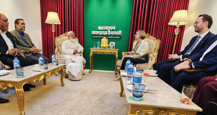 জামায়াত আমিরের সঙ্গে ব্রিটিশ হাইকমিশনারের সাক্ষাৎ