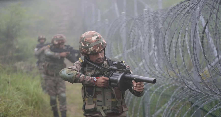 কাশ্মীরে ১০ ভারতীয় সেনা নিহত