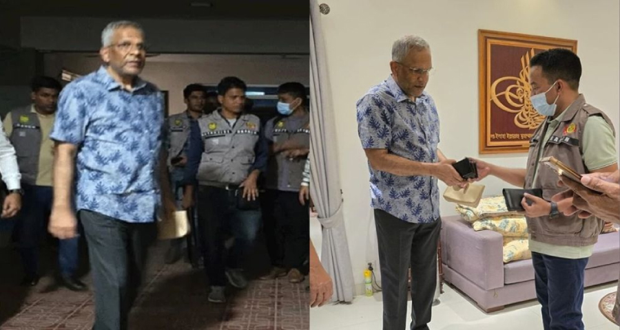 ডিজিএফআইয়ের সাবেক মহাপরিচালক মামুন খালেদ গ্রেফতার