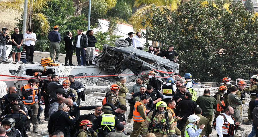 ইরানের ক্ষেপণাস্ত্র হামলায় ইসরায়েলে ৬ জন নিহত