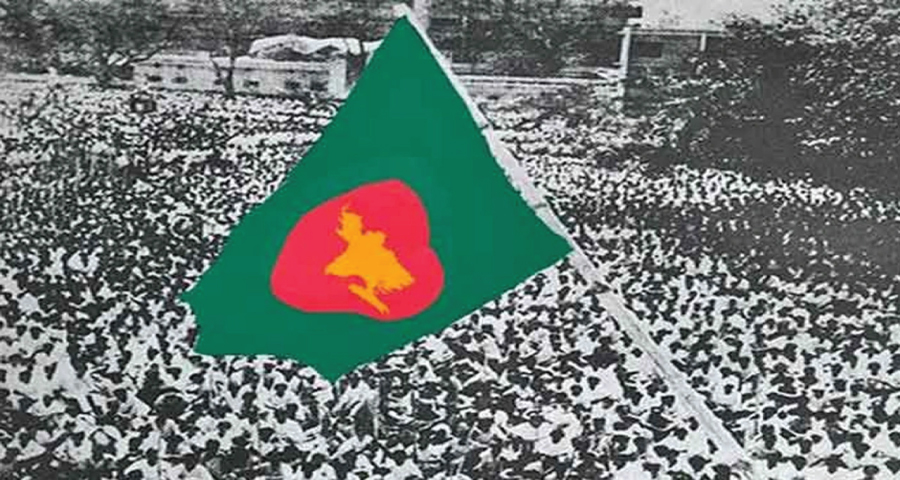 আজ ঐতিহাসিক জাতীয় পতাকা উত্তোলন দিবস