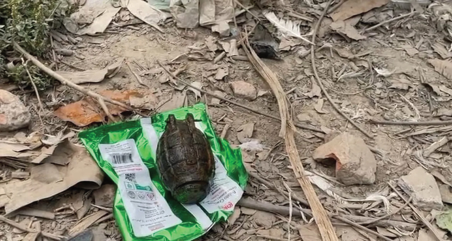 গুপ্তধন ভেবে বাড়িতে নিয়ে এলেন গ্রেনেড