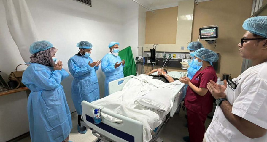 অসুস্থ মির্জা আব্বাসকে দেখতে হাসপাতালে জামায়াত আমির