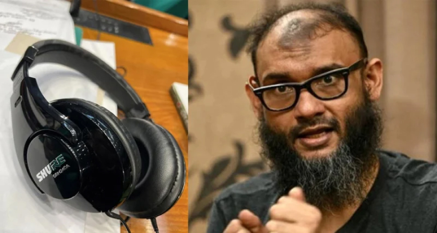 সংসদের হেডফোনে কান থেকে মাথা পর্যন্ত ব্যথা করছে : ব্যারিস্টার আরমান