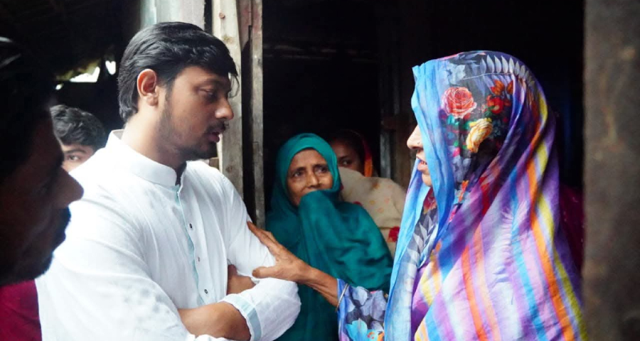 ছাত্রশক্তি নেতা সাইফুল্লাহর গ্রামের বাড়ি ধোবাউড়ায় দুর্বৃত্তের আগুন, পরিদর্শনে নাসীরুদ্দীন পাটওয়ারী।