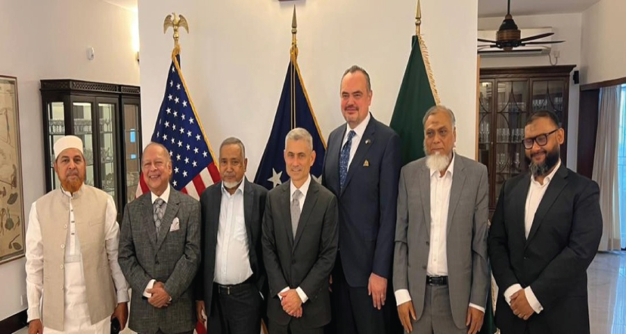 মার্কিন সহকারী পররাষ্ট্রমন্ত্রীর সঙ্গে জামায়াতের প্রতিনিধিদলের বৈঠক