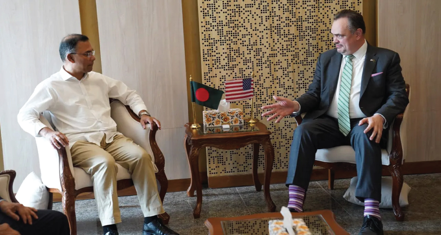 জ্বালানি নিয়ে মার্কিন রাষ্ট্রদূতের সঙ্গে প্রধানমন্ত্রীর আলোচনা