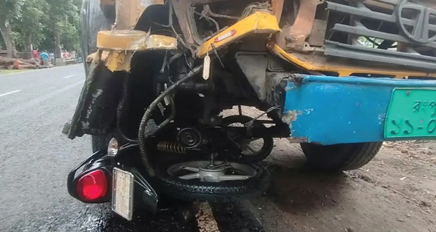 বাগেরহাটে ট্রাকের সঙ্গে সংঘর্ষ, মোটরসাইকেলের ৩ আরোহী নিহত