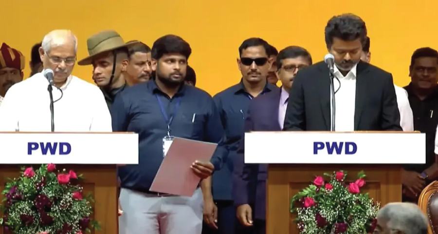 তামিলনাড়ুর নতুন মুখ্যমন্ত্রী থালাপতি বিজয়, জোট সরকার গঠন