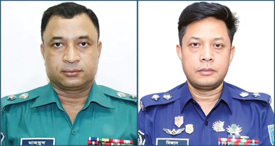 ফেনী ও পঞ্চগড়ের আলোচিত দুই এসপি প্রত্যাহার