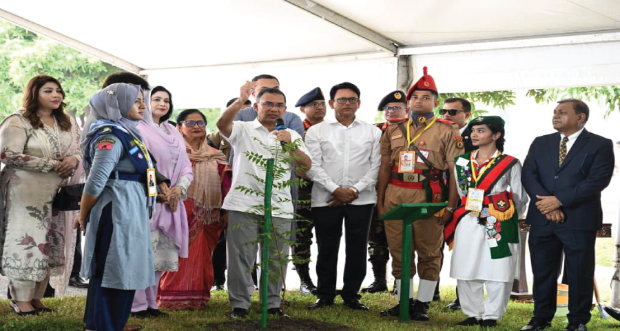 নবাগত শিশুকে স্বাগত জানিয়ে গাছ লাগাতে হবে : প্রধানমন্ত্রী