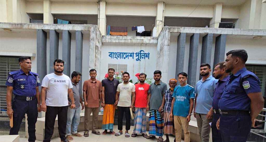 ভালুকায় ছাত্রলীগের ঝটিকা মিছিল, গ্রেপ্তার ৯