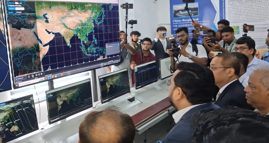 চবিতে দেশের প্রথম ওশান স্যাটেলাইট গ্রাউন্ড স্টেশন চালু