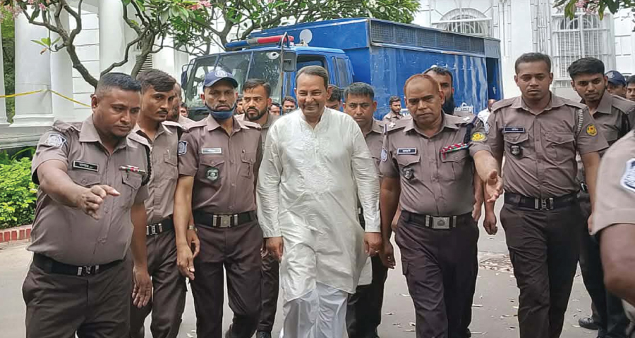 মানবতাবিরোধী অপরাধের মামলায় ইনুর ১০ বছরের কারাদণ্ড