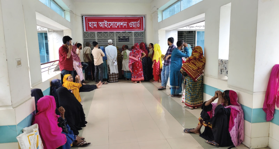 ময়মনসিংহে হামের লক্ষণ নিয়ে ৪ শিশুর মৃত্যু, হাসপাতালে ভর্তি ৯৪