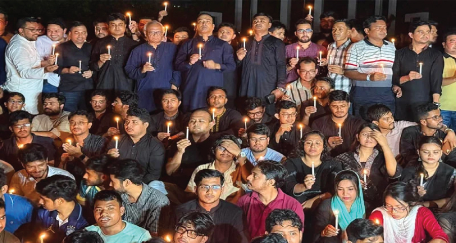 আমি চীনের প্রাচীর দেখিনি, আবু সাঈদের বুক দেখেছি: রুহুল কবির রিজভী