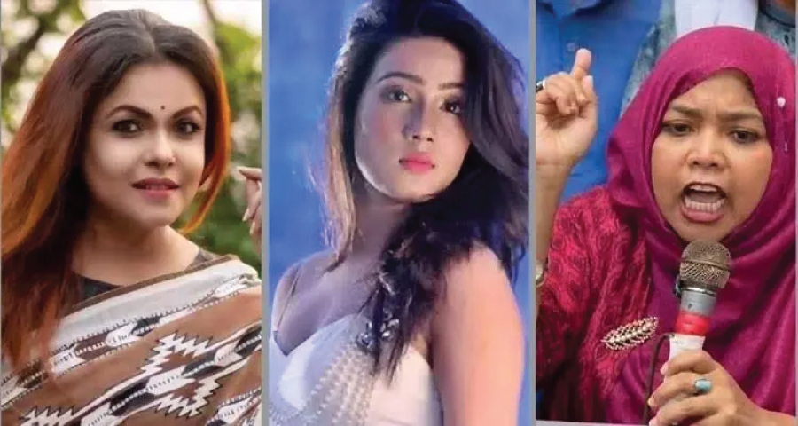 জুলাই নিয়ে কটাক্ষ: শাওন, মাহিসহ তিনজনের বিরুদ্ধে থানায় জিডি