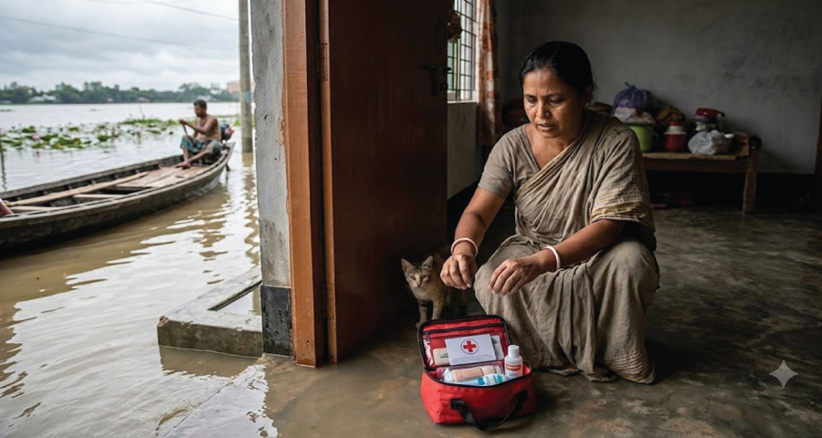 বাড়িতে পানি ঢুকলে সবার আগে যে ৭টি কাজ করবেন