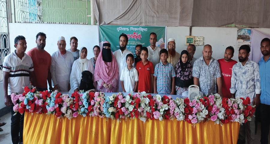 জামালপুরে মুসলিমাবাদে বৃত্তিপ্রাপ্ত কৃতি শিক্ষার্থীদের সংবর্ধনা