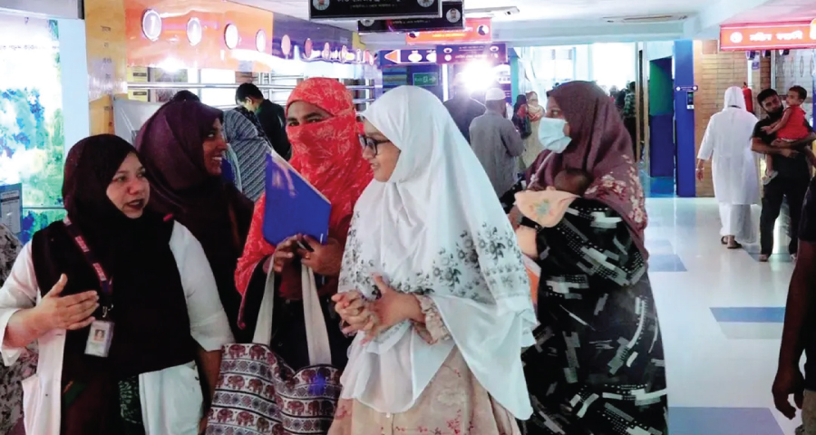 দেড় মাস পর খুললো আদ্‌-দ্বীন, প্রথম দিনে চিকিৎসা নিলেন ৬০৭ জন
