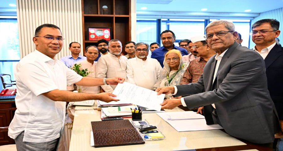 মির্জা ফখরুলকে রাষ্ট্রপতি পদে মনোনয়নে প্রস্তাবক মঈন খান, সমর্থক গয়েশ্বর