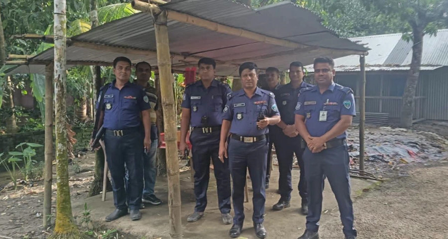 হত্যা মামলার রায় ঘিরে নুসরাতের বাড়িতে পুলিশের নিরাপত্তা জোরদার