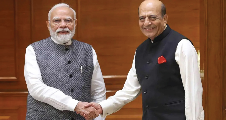 দিল্লিতে গিয়ে নরেন্দ্র মোদির সঙ্গে সাক্ষাৎ করলেন দীনেশ ত্রিবেদী