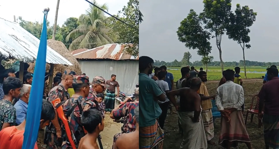বাংলাদেশে ঢুকে কৃষককে মারধর, ধাওয়া খেয়ে শটগান ফেলে পালালো বিএসএফ সদস্যরা