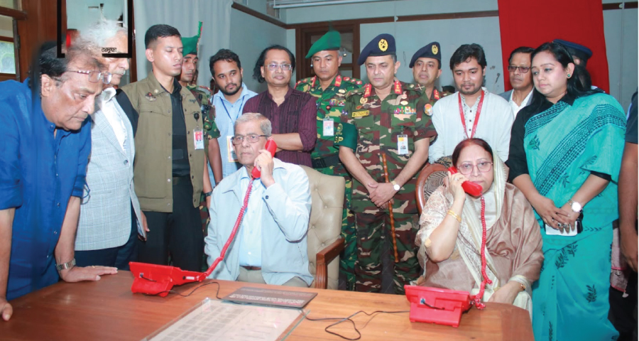 জুলাইয়ের আত্মত্যাগের বিনিময়ে গণতন্ত্র ফিরেছে: রাষ্ট্রপতি