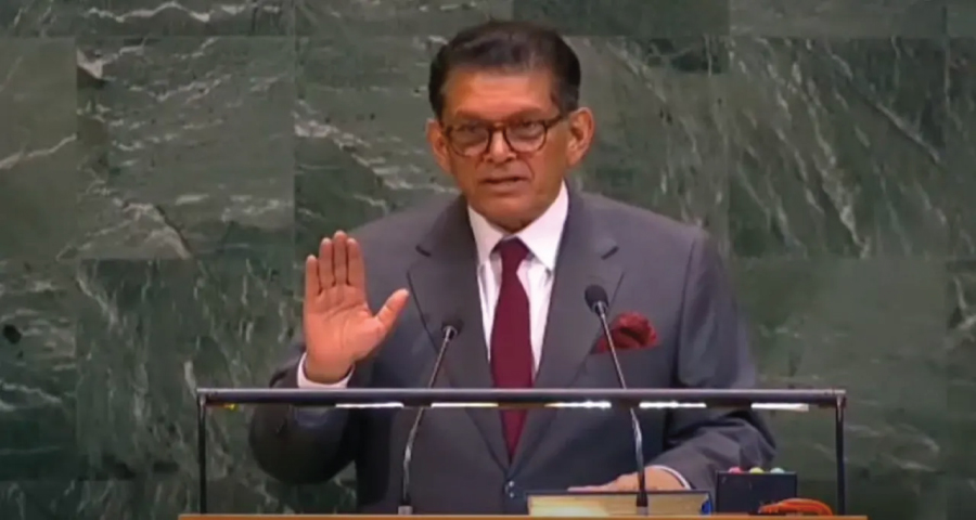 জাতিসংঘ সাধারণ পরিষদের সভাপতির দায়িত্ব নিলেন খলিলুর রহমান