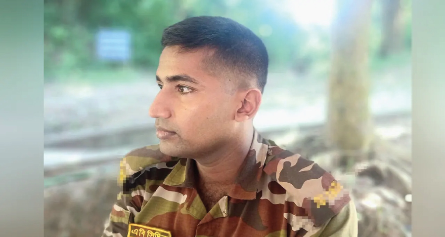 সন্তানের মুখ দেখার কয়েক দিন পরই ট্যাংক দুর্ঘটনায় নিহত সৈনিক পিয়াস