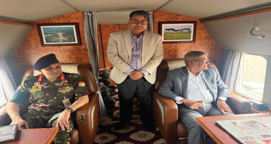 ঠাকুরগাঁওয়ের পথে রাষ্ট্রপতি মির্জা ফখরুল