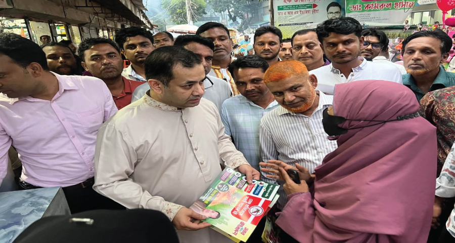 নান্দাইলে ডেঙ্গু প্রতিরোধে পরিচ্ছন্নতা অভিযান ও লিফলেট বিতরণ