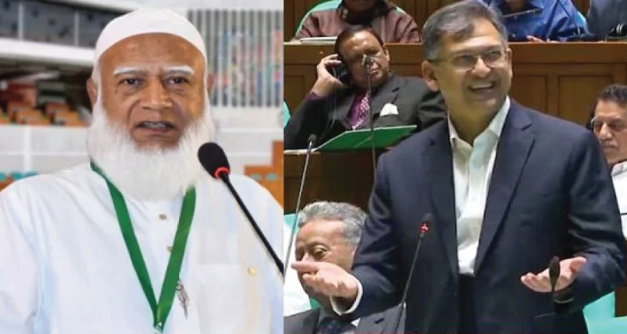 স্পিকারের সামনে বিরোধী দলীয় নেতা ও স্বরাষ্ট্রমন্ত্রীর বাকযুদ্ধ