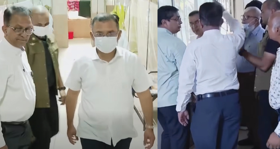 শিশু হাসপাতালে চিকিৎসকের ধূমপান, বরখাস্তের নির্দেশ প্রধানমন্ত্রীর
