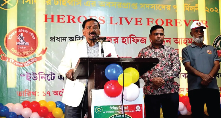 ইস্ট বেঙ্গল রেজিমেন্ট না থাকলে দেশ আজও পাকিস্তান থাকত: স্পিকার